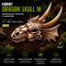 Декорація череп дракона Hobby Dragon Skull M 19,5×14,5×13,5 см для акваріума і тераріума (32075)