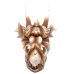 Декорація череп дракона Hobby Dragon Skull L 28,5×21,5×19,5см для акваріума і тераріума (32076)