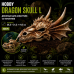 Декорація череп дракона Hobby Dragon Skull L 28,5×21,5×19,5см для акваріума і тераріума (32076)