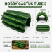 Декорація укриття кактус Hobby Cactus Tube 3 24,5×16×12 см  для тераріуму (36512)