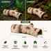 Декорація укриття Hobby Birch Tunnel 2 25,5 × 9 × 7,5 см для тераріуму та акваріума (36516)