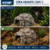 Декорація Hobby Cera Granite Cave 3 28,5×24×16 см - укриття для тераріуму, акваріума під натуральний камінь (37812)