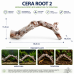Декорація Hobby Cera Root 2 36,5×16,5×11,5 см - керамічна коряга для акваріума та тераріума (37821)