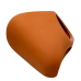 Декорація Hobby Wave Cave 2 red 17x16x8,5 см - керамічне укриття для риб і креветок в акваріумі (41659)