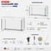 Акваріум Eheim vivaline LED 144 arctic 80×40×45 см з LED, фільтром і нагрівачем, без тумби (0613103)