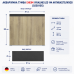 Акваріумна тумба Eheim vivaline LED 144 anthracite/wood 81x41x80см (0250105)