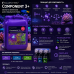 Магній та Reef Mineral Salt  Aquaforest Component 3+ 5л. метод Баллінга