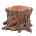Декорація Hobby Wildwood Stump 15×14,5×9 см - декоративний пень, поїлка, горщик для тераріуму (40849)