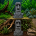 Декорація Hobby Moai Ora 1 12,5×11,5×17,5 см - статуя Моаї з укриттям для акваріума і тераріуму (41716)