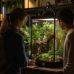 Світильник глибокий рефлекторний Terrario Biosphere Light 75W для локального обігріву тераріумів з керамічним патроном E27
