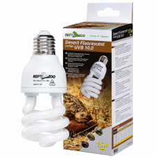 Люмінесцентна лампа Repti-Zoo Desert Lamp 10.0 UVB 15W для пустельних та тропічних рептилій (CT1015)