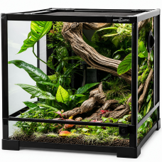 Тераріум Repti-Zoo 45×45×45 см зі скляними дверцятами, замком та водостійким дном (RK0105S)