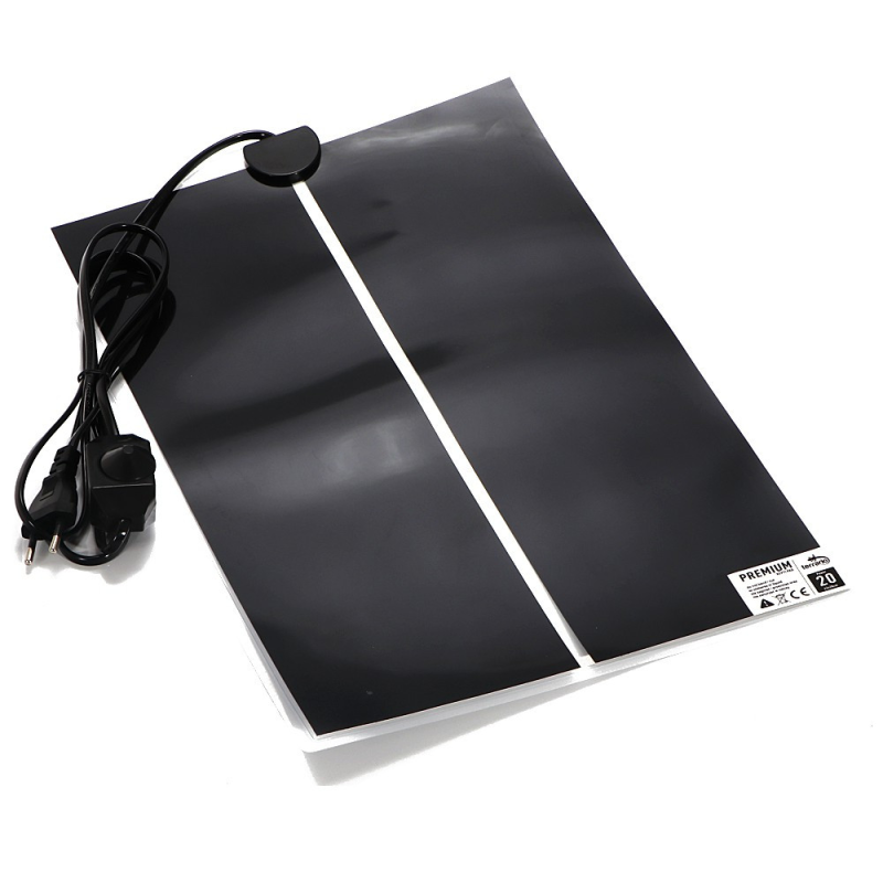 Нагрівальний мат з регулятором Terrario Premium Repti Pad 20W 42x28см для тераріуму