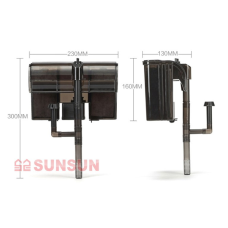 Навісний фільтр SunSun Hbl-701 для акваріума 100-120 л