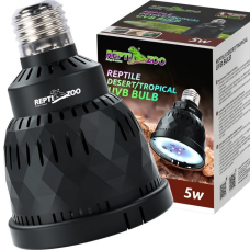 Лампа LED Repti-Zoo Desert and Tropical UVB 5.0 UVB 10.0 5W для тераріумів (LEDU04)