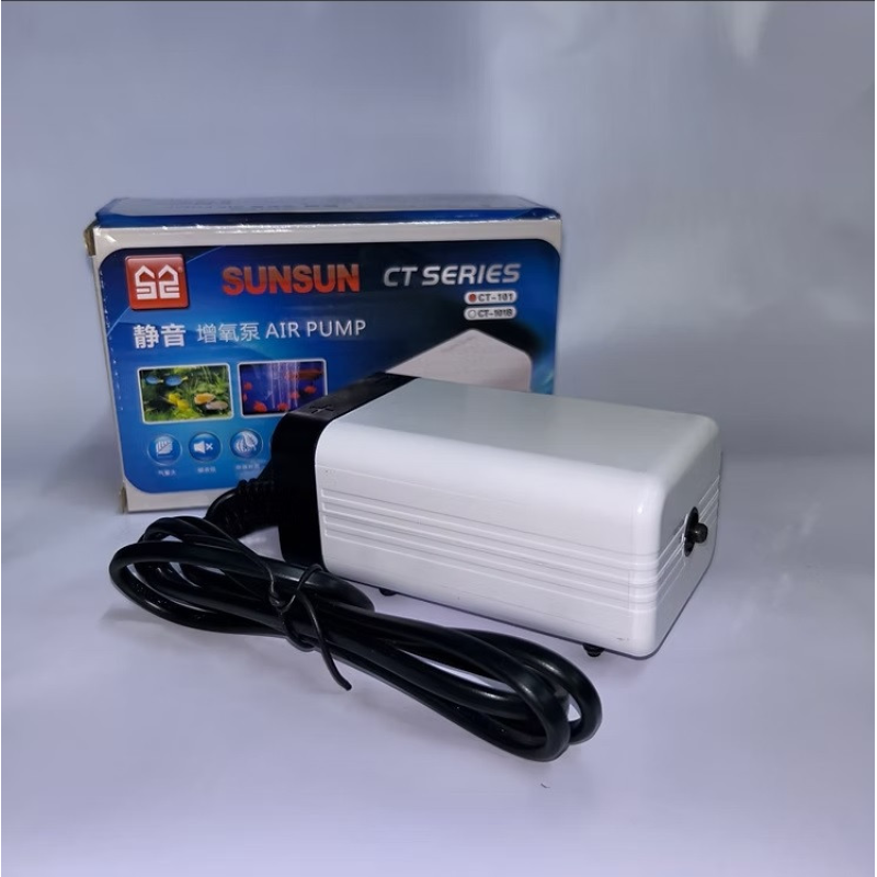 Одноканальний компресор SunSun CT-101В до 200 л (3.5 Вт, 150 л/год)