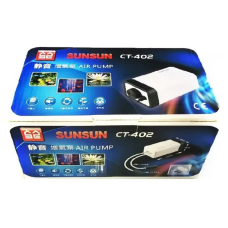 Компресор двохканальний SunSun CT-402 (2*168 л/год, 4 Вт) до 400 л