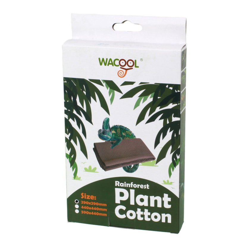 Тропічна бавовна Repti-Zoo Plant Cotton M 29х29см (YZM003) для моху і рослин у тераріум