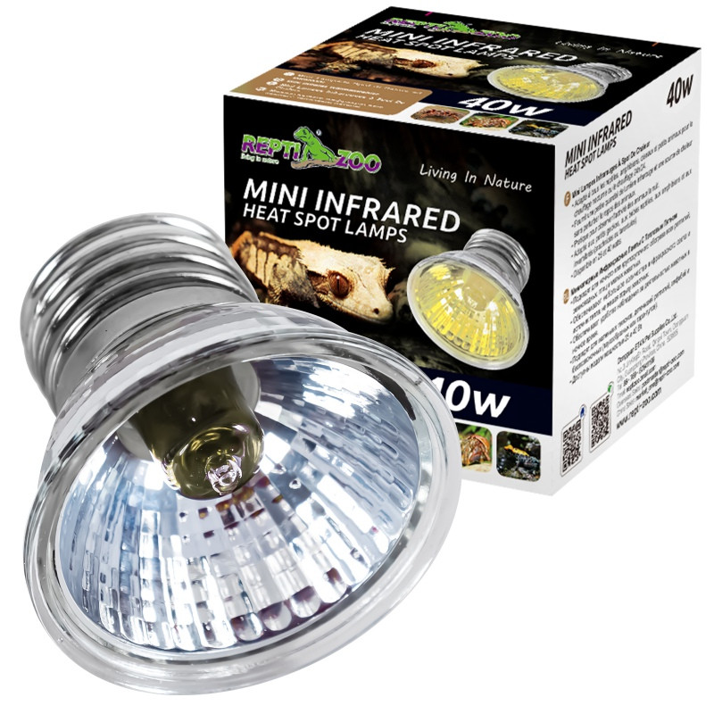 Лампа галогенна інфрачервона для обігріву Repti-Zoo Mini Infrared lamp 40W (HL004)