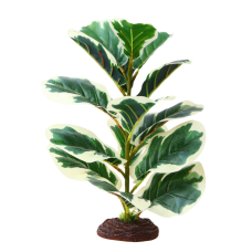 Штучна рослина Hobby Ficus Elastica 1 40 см (37705) для тераріуму, акватераріуму та палюдаріуму
