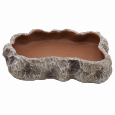 Миска для тераріуму Hobby Cera Dish Granite 4 22x17x4см (37803) поїлка та годівниця під натуральний камінь