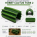 Декорація укриття кактус Hobby Cactus Tube 2 18,5×11×9,5 см  для тераріуму (36511)