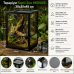 Тераріум Repti-Zoo 30×30×45 см зі скляними дверцятами, замком та водостійким дном (RK0102S)