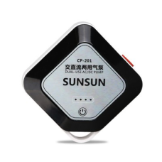 Компресор акваріумний на акумуляторі (1 канал) SunSun CP-201 (300 л/год, 1,5 Вт)