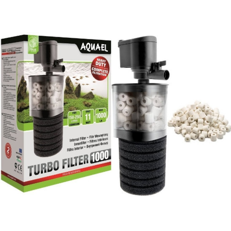 Внутрішній фільтр для акваріума AquaEl Turbo Filter 1500 до 350 л