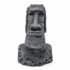 Декорація Hobby Moai Ora 2 15×12×22см - статуя Моаї з укриттям для акваріума і тераріуму (41718)