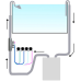 Адаптер для автоматичного дозування добрив Chihiros Dosing Flow Adapter 12/16 мм для зовнішнього фільтра