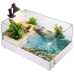Тераріум-акваріум для черепахи Kruger Meier Turtle Shell Garden 49x31x19.5 см з островом і гідропонним контейнером